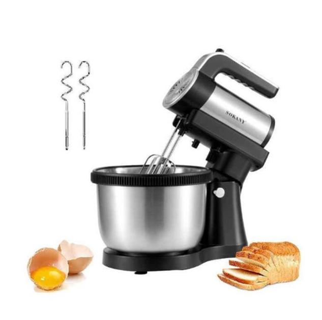 Міксер стаціонарний Sokany 4 л, 1000 Вт, 5 швидкостей Київ - фото 7