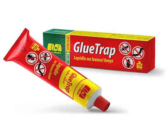 Клей від щурів та мишей у тубі GlueTrap UNI 135г ТМ Papirna Moudry Київ