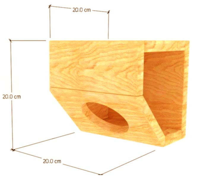 Домик для шиншиллы 