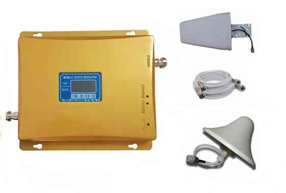GSM 3G 4G репітер підсилювач мобільного зв&apos;язку 1800 МГц 2100 МГц антена 40см Вінниця