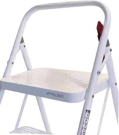 Лестница Rolser Taburete M/10 UNE 2 ступени Blanco (MET003-1024) Киев