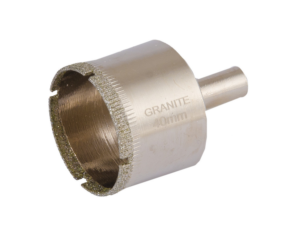 GRANITE Свердло для скла та кераміки GRANITE трубчасте з алмазним напиленням 40 мм 2-01-240 Коломия - фото 3