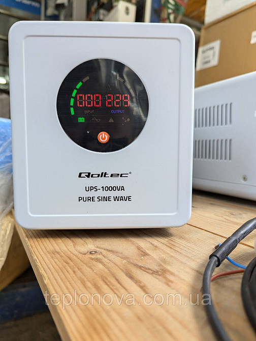 ИБП (UPS) Qoltec UPS 1000VA Источник бесперебойного питания УПС Черновцы - изображение 6