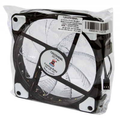 Кулер до корпусу Cooling Baby 12025HBML Вінниця - фото 3