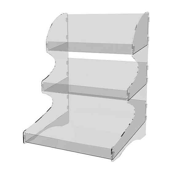 Підставка вітрина EKOSTAR під батончики настільна 300х260х400 Київ