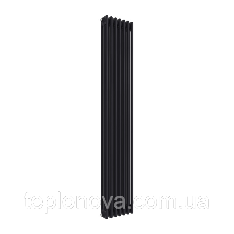 Дизайнерський радіатор 1800/335 (мм) чорний мат IDEALE VIOLA (бічне підключення) 13 7/1800/335 Чернівці - фото 8