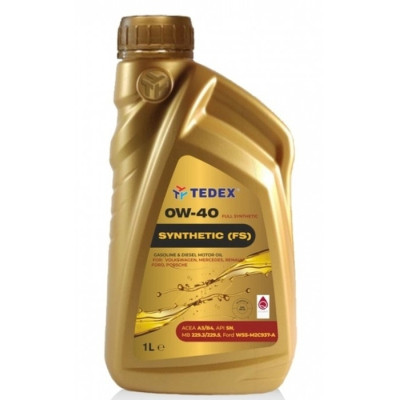 Моторное масло TEDEX SYNTHETIC (FS) MOTOR OIL 0W40 1л Винница - изображение 1