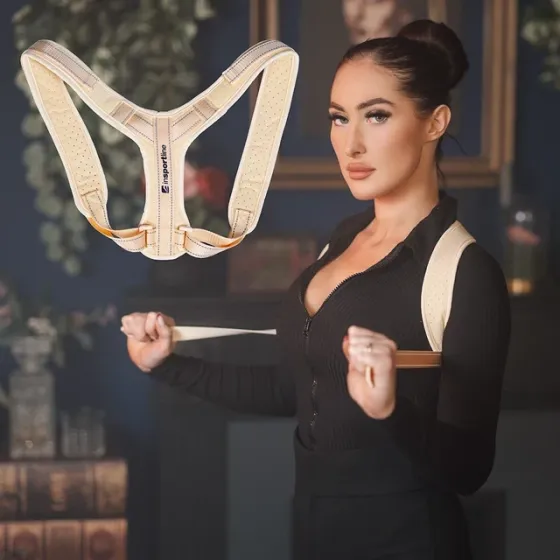 Ортопедический корректор осанки inSPORTline Postfort - Бежевый Киев