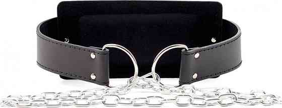 Пояс для тренувань шкіряний з ланцюгом Zipro 85 х 16 х 2 см Київ