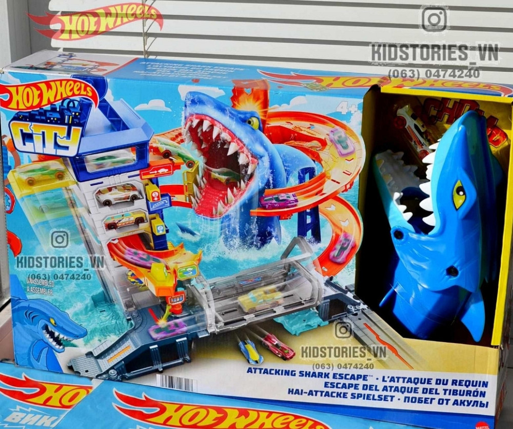 Трек Hot Wheels attacking shark escape акула Побега от свирепой акулы. Харьков - изображение 8