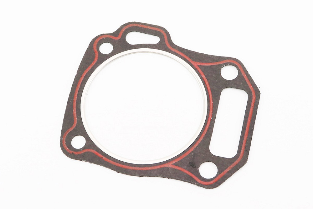 Прокладка головки циліндра 170F-70mm, (пароніт, червона нитка) Киев - изображение 1