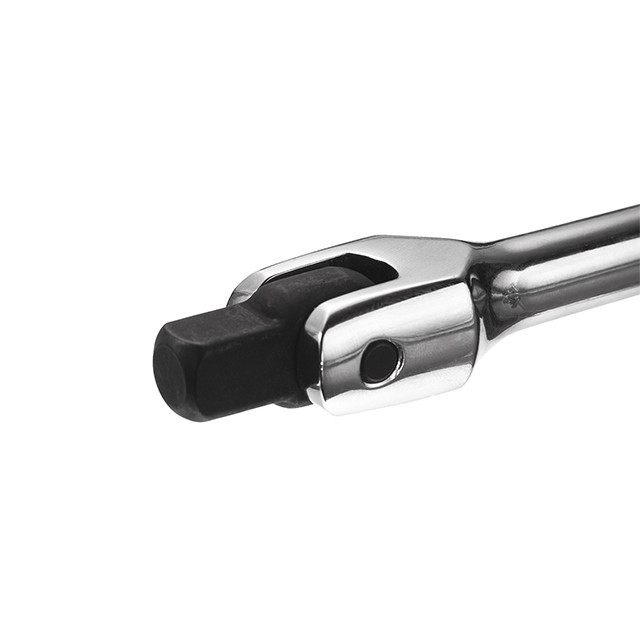 Вороток з шарніром INTERTOOL ET-1033 – 1/2", 375 мм, Cr-V, STORM Львів - фото 4