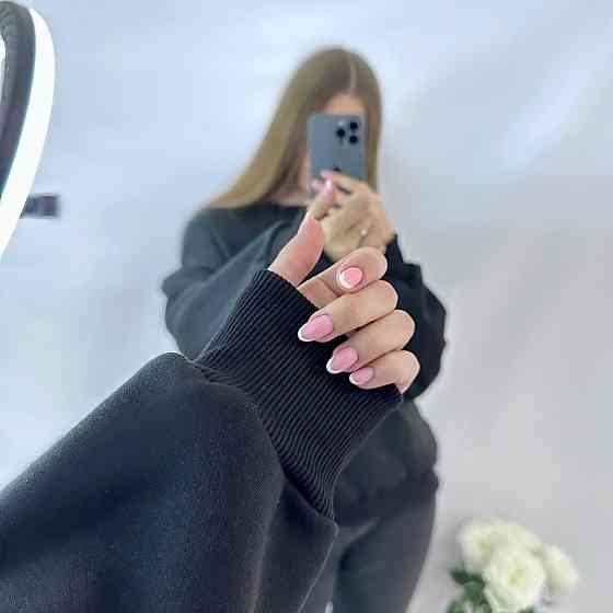 Женский теплый базовый оверсайз свитшот трехнитка на флисе + рибана Черный Одесса