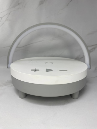 Б/в Бездротова зарядка 3в1 15W з Bluetooth-колонкою та сенсорною LED-лампою (Нічник-органайзер MAIMEITE 4-в-1) Київ