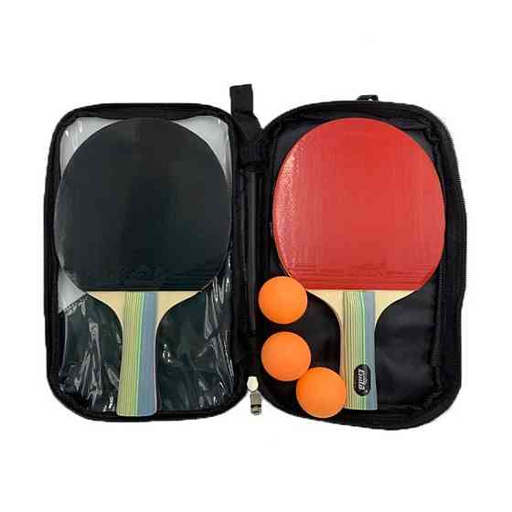 Набір для настільного тенісу "Cima" NE-CM-9 (2 ракетки, 3 кульки, чохол) Вінниця