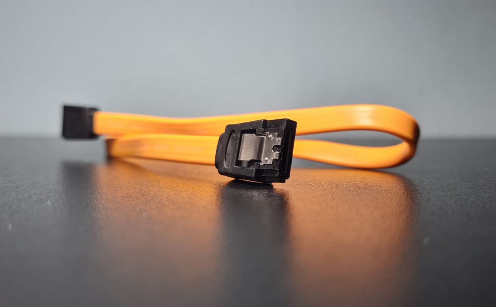 Швидкісний кабель SATA 3.0 6Gb/sec 50см Клевань - фото 2