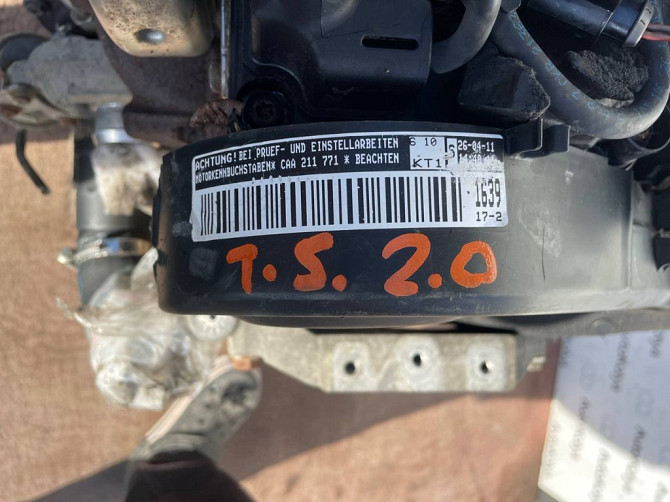Двигун в зборі VW T5 T6 2.0 tdi 2010-2019 (CAA) Ковель - фото 5