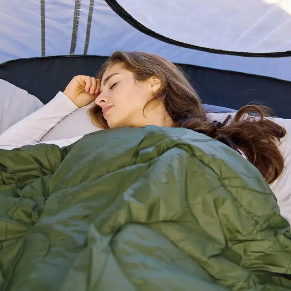 Демисезонный спальный мешок с капюшоном, 200х60см, Хаки / Спальник теплый / Спальный мешок одеяло ЗСУ Киев - изображение 8