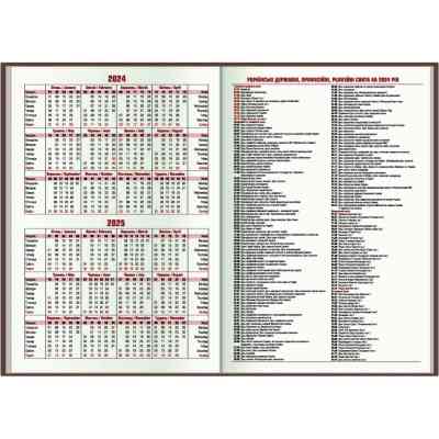 Тижневик Economix датований 2024 Spectrum, бірюза А5 (E21848) Вінниця
