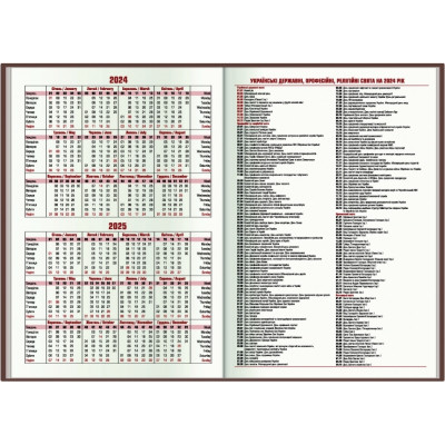 Тижневик Economix датований 2024 Spectrum, бірюза А5 (E21848) Вінниця - фото 4