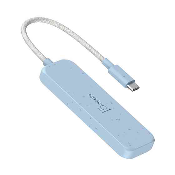 USB-хаб J5create 4 USB-C Cyan (JCH345EC-N) ( 15851 ) Харків