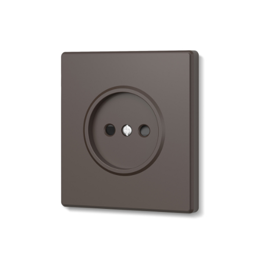 Розетка одинарна б/з моко VIDEX NOTA (VF-NT-SK1-BR) Житомир - фото 1