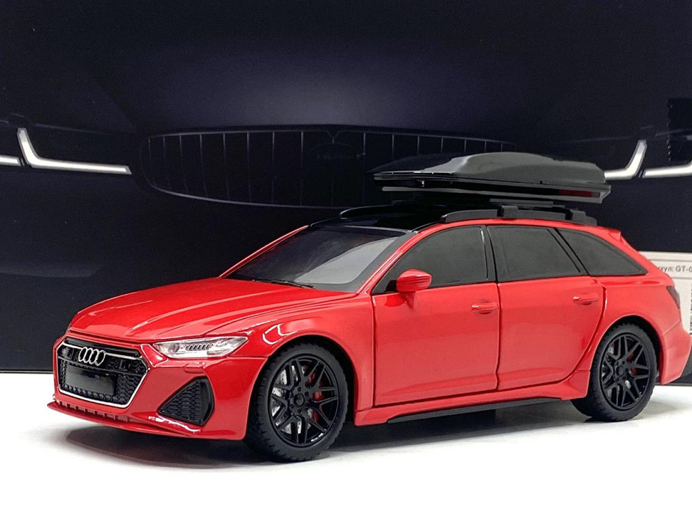 Машинка металева TK Union Group Audi A6 1:24 світло звук Червона (GT-05963) Чернігів - фото 9