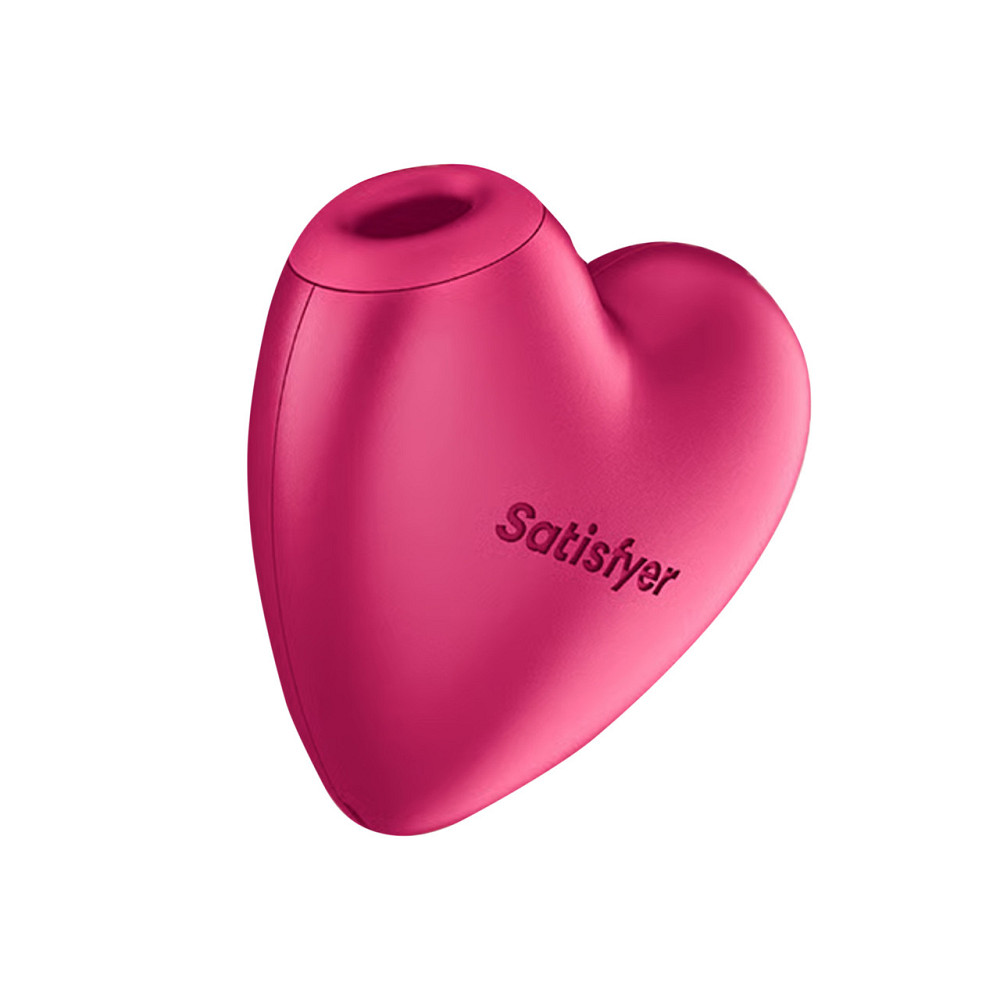 Розовый компактный стимулятор-сердце с Air Pulse и вибрацией Satisfyer Cutie Heart, 8 см Sex Aura Киев - изображение 6