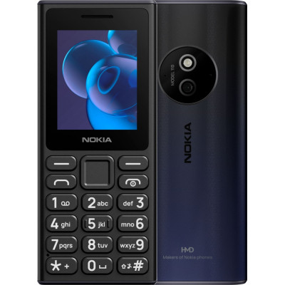 Мобильный телефон Nokia 110 DS 2024 Black Винница - изображение 1