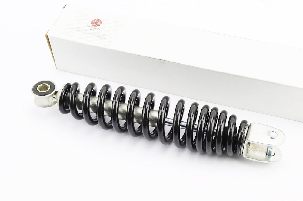 Амортизатор задній GY6/Yamaha - 245мм*d50мм (втулка 10мм / вилка 8мм), чорний Київ - фото 1