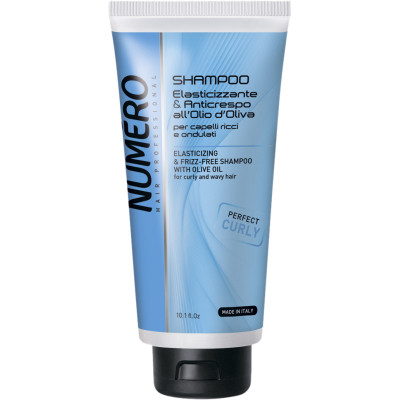 Шампунь Brelil Numero для кучерявого волосся з оливковою олією 300 мл (8011935075096) Вінниця - фото 1