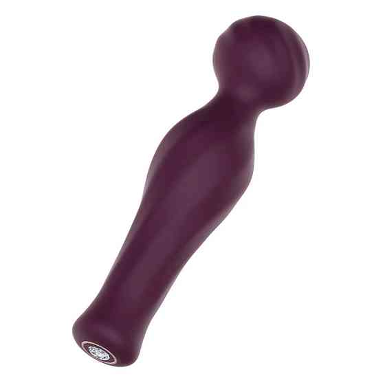 Вибратор-микрофон Dream Toys Essentials Magic Wand со стразом, бордовый, 16,5 см Sex Aura Киев