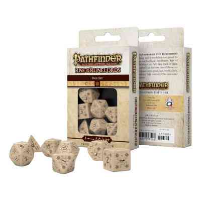 Набор кубиков для настольных игр Q-Workshop Pathfinder Rise of Runelords Dice Set (7 шт) (SPAT18) Винница