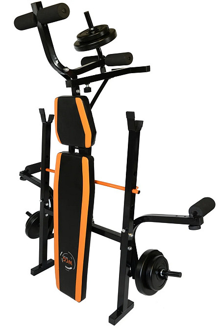 Лава для жиму універсальна WCG 0055 + приставка Скотта з тренажером для ніг Київ - фото 5