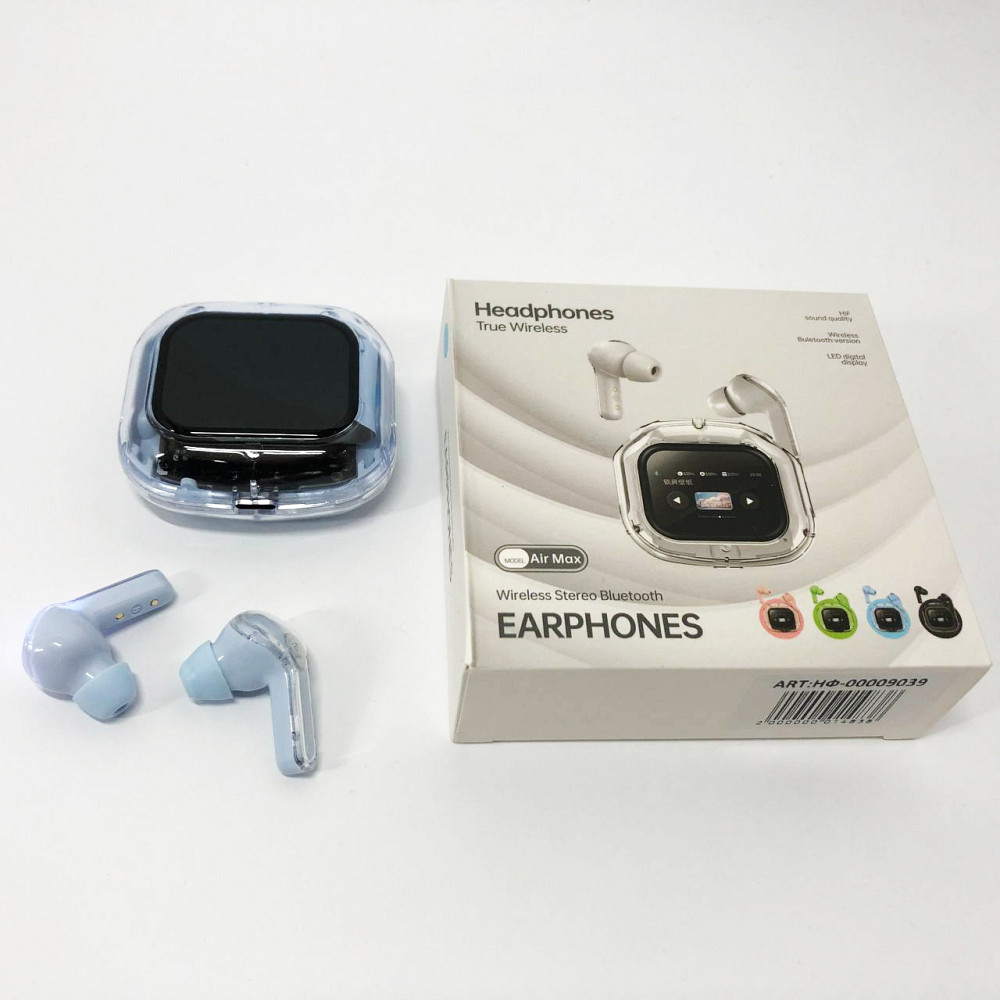 Беспроводные сенсорные наушники с дисплеем TWS, Наушники для смартфона, Блютуз гарнитуры FS-52 Львов - изображение 8