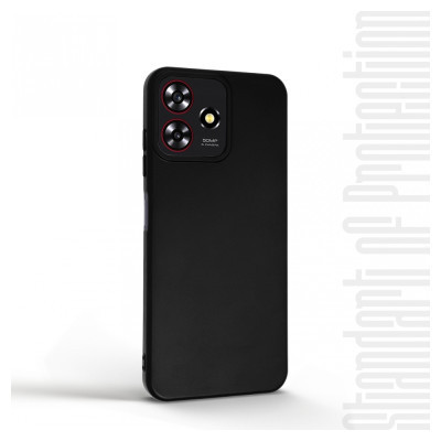 Чохол до мобільного телефона Armorstandart Matte Slim Fit ZTE Blade A73 4G Black (ARM70701) Вінниця - фото 2