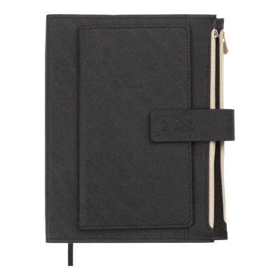 Еженедельник Buromax датированный 2026 ENIGMA, А5 черный (BM.2113-01) Винница - изображение 1