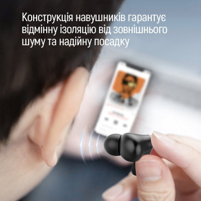 Наушники ColorWay TWS-3 Earbuds Black (CW-TWS3BK) Винница - изображение 6