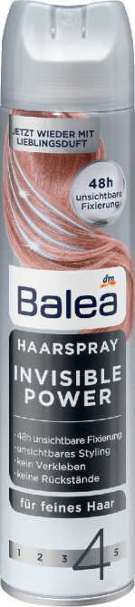 ЛАК ДЛЯ ВОЛОС НЕВИДИМАЯ СИЛА BALEA, 300 ML (ГЕРМАНИЯ) Львов - изображение 1