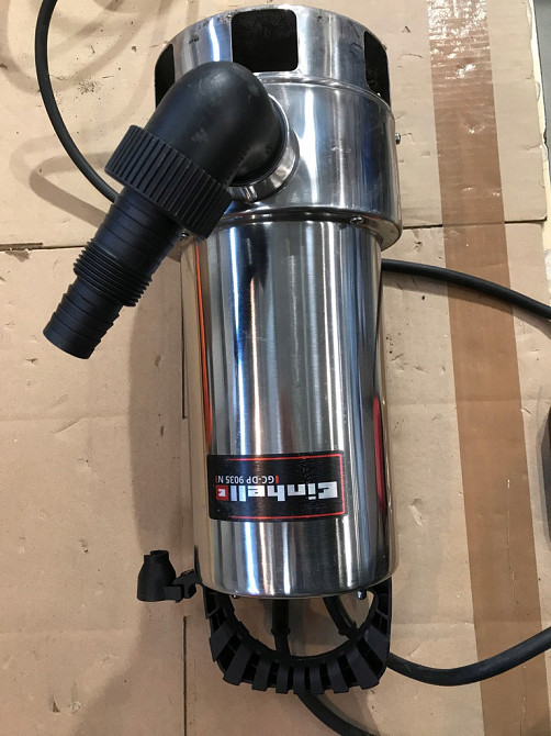 Погружной дренажный насос для грязной воды Einhell GC-DP 9035 N: 900 Вт, 18000 л/ч, высота 9м для ям Киев - изображение 3