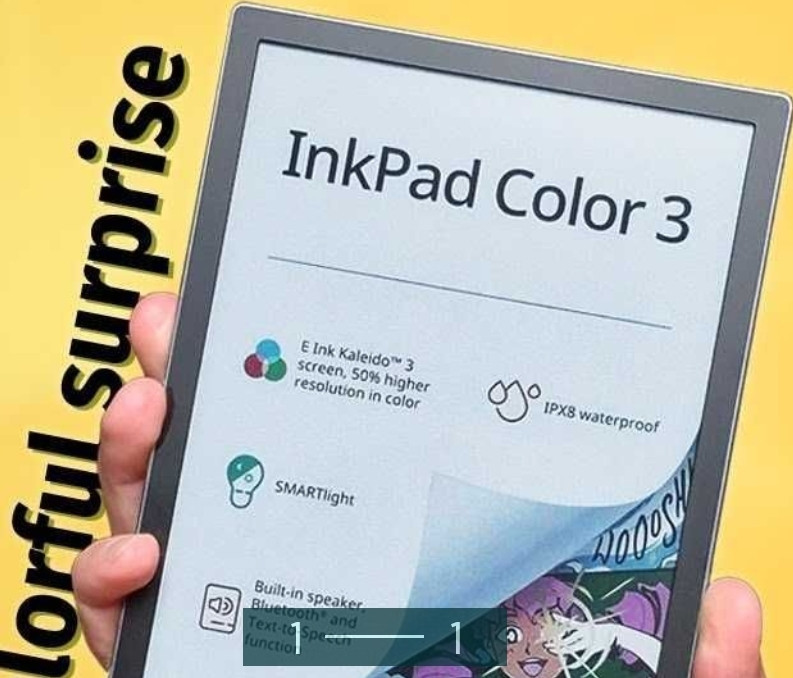 Електронна книга Pocket Book 743 Inkpad Color 3 Київ - фото 1