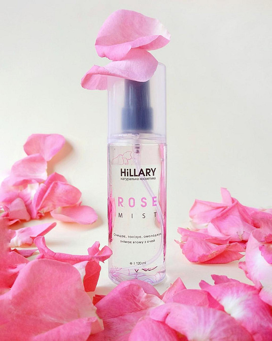 Трояндовий міст для обличчя Hillary ROSE MIST, 120 мл Київ - фото 12