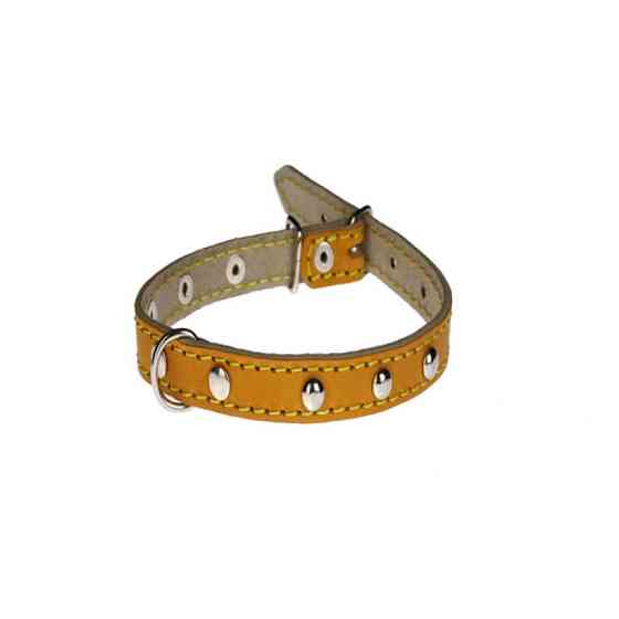 Ошейник 113 15мм "Классик" кожа украшеный Вінниця