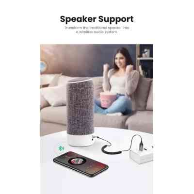 FM модулятор Ugreen Bluetooth 5.0 Aux with mic CM309 UGREEN Black (70601) Винница