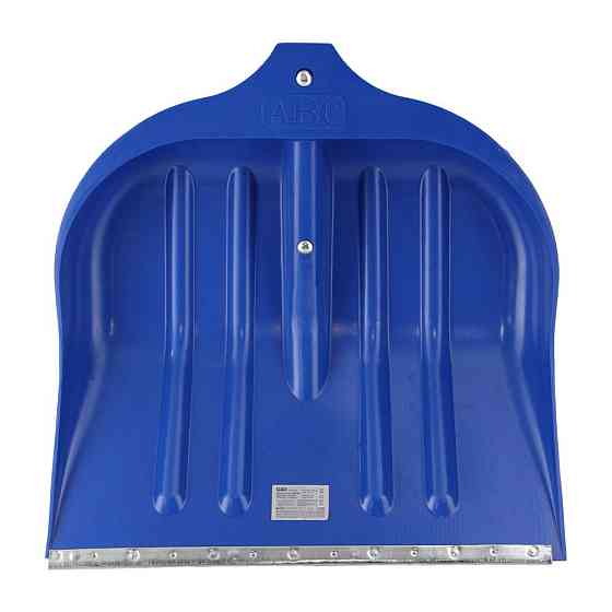 Grad Лопата для снега/зерна пластиковая с оцинкованной планкой Strong 490×495мм с деревянным че Коломия