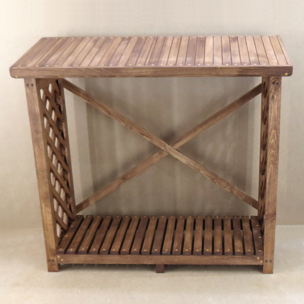 Дровница деревянная 