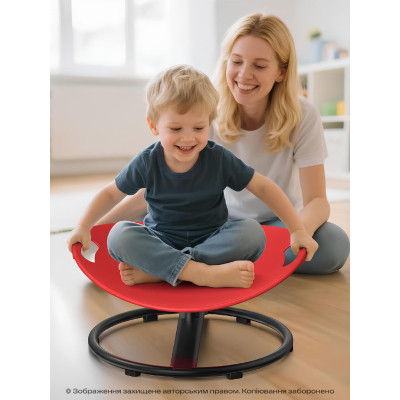 Гойдалка дитяча DKWAY CK-7 (тренування рівноваги) червона (548901984) Вінниця - фото 6