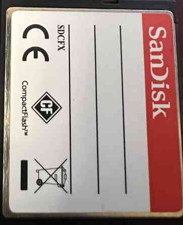 Мапа Пам'яті Compact Flash 32Gb. SanDisk Київ