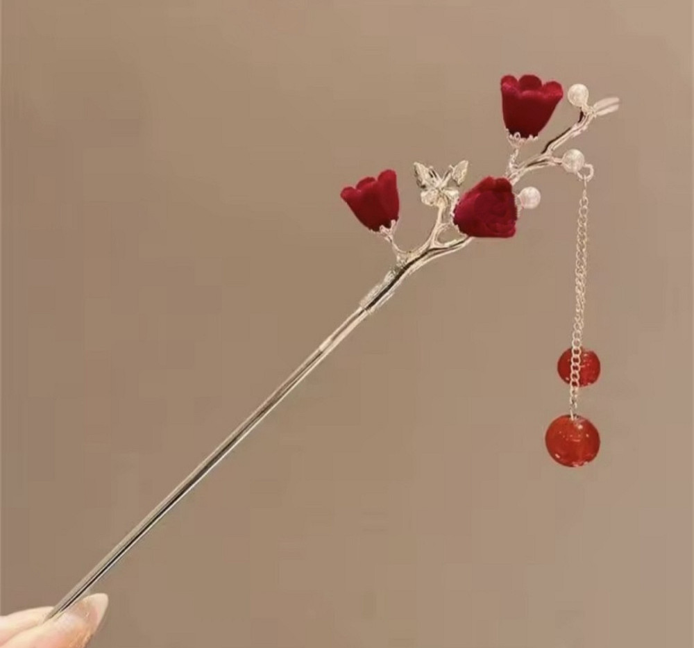 Шпилька-паличка для волосся 