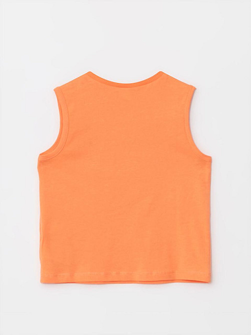 Дитяча Літня Майка з Принтом Крокодила для Хлопчика LC Waikiki Помаранчева 9-12 міс (74-80см) пакунок малюка Киев - изображение 6